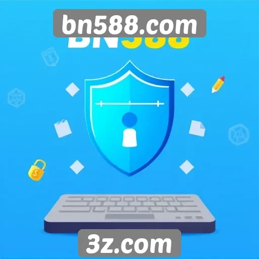 Análise da segurança do site de jogos bn588.com